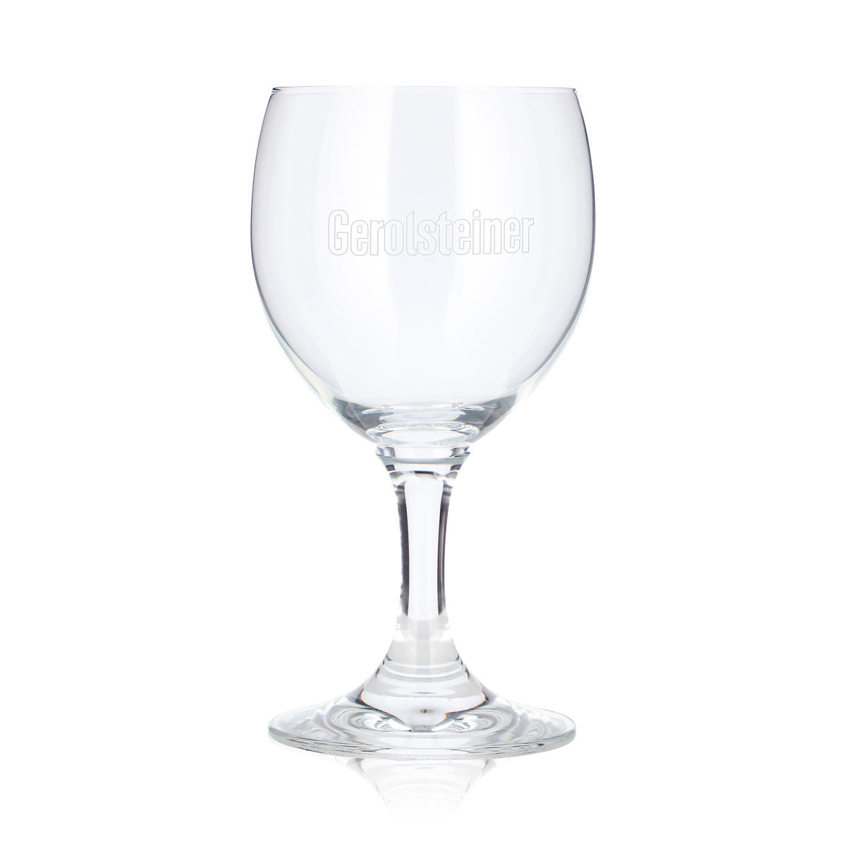 6x Gerolsteiner Wasser Glas 0,25l Tulpe Pokal Bierglas Pokalglas (6er Set) – Ansicht 2