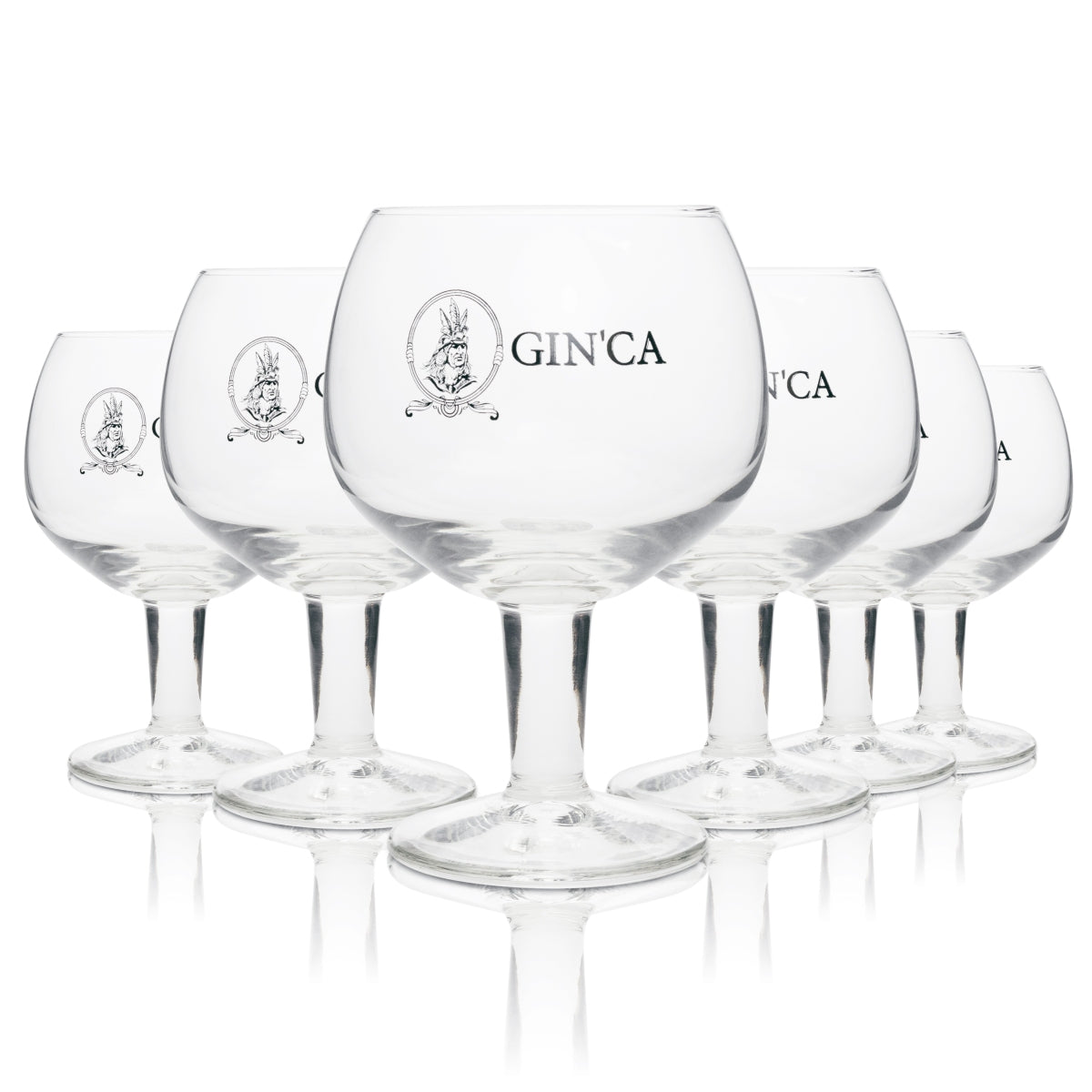 6x Gin Ca Gin Glas Ballon Coppa 60cl Libbey