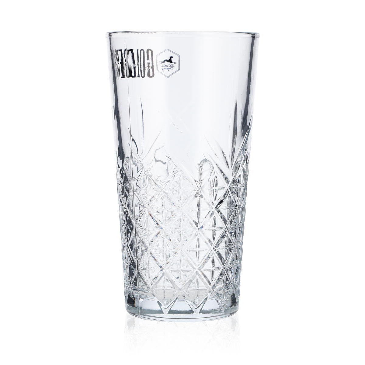 6x Goldberg Softdrink Glas 0,36l Longdrinkglas Gläser Relief Timeless – Ansicht 4