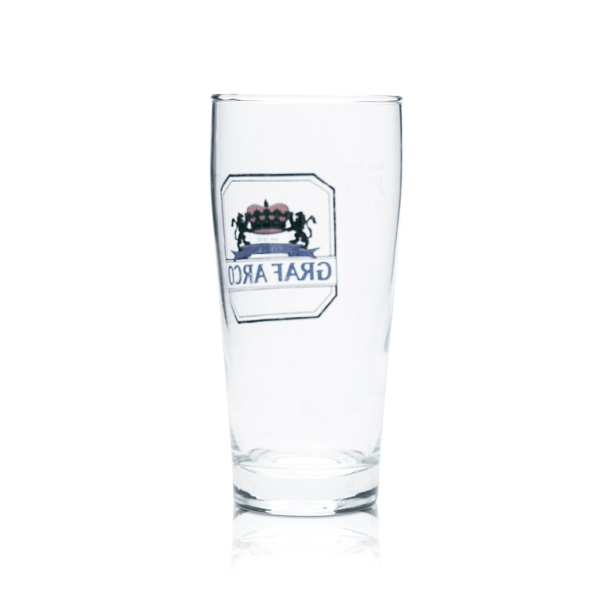 6x Graf Arco Bier Glas 0,25l Becher Gläser Brauerei Bayern Geeicht Gastro Helles – Ansicht 3