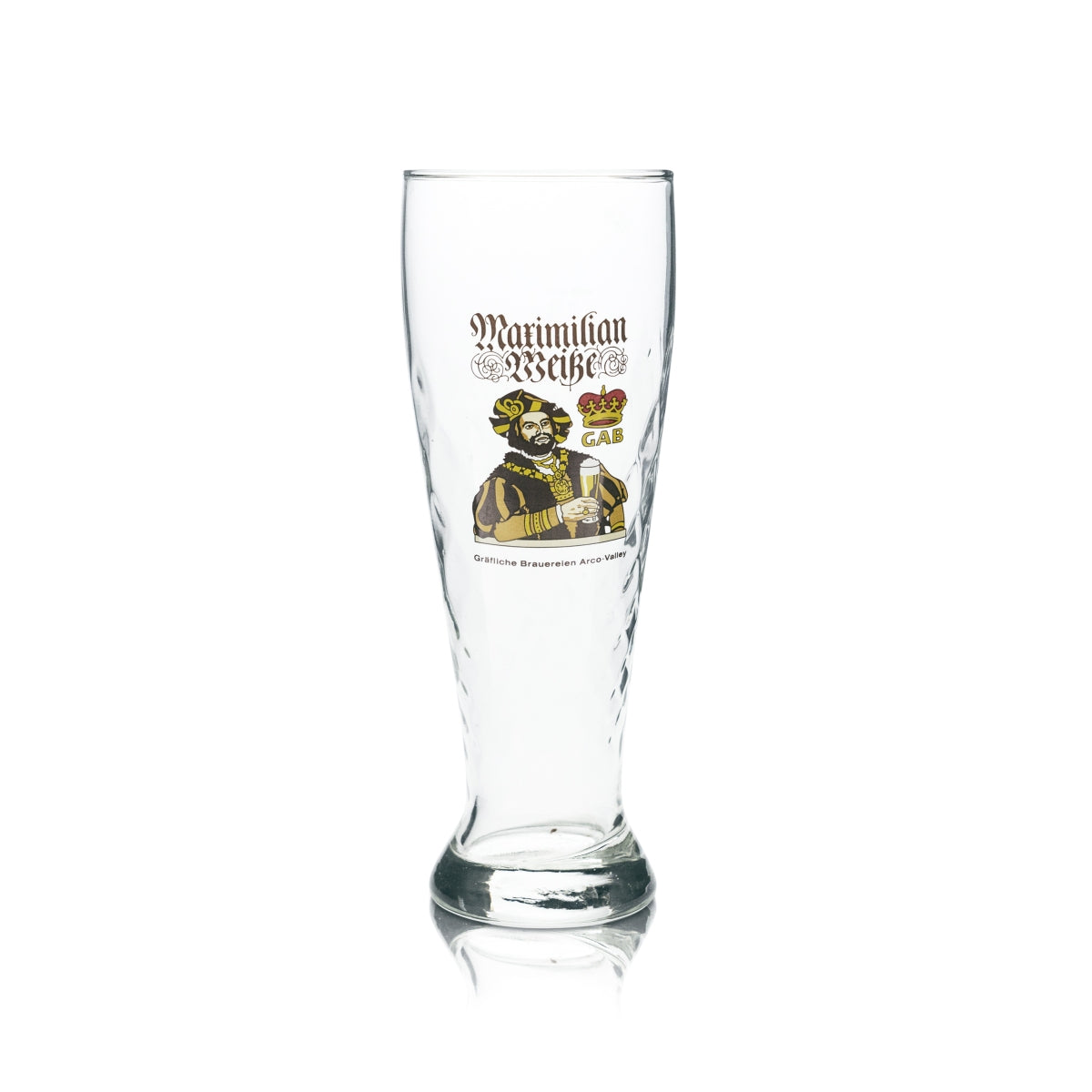 6x Graf Arco Weißbierglas 0,5l Hefe Weizen Kontur Gläser Sondereditio Maximilian – Ansicht 2