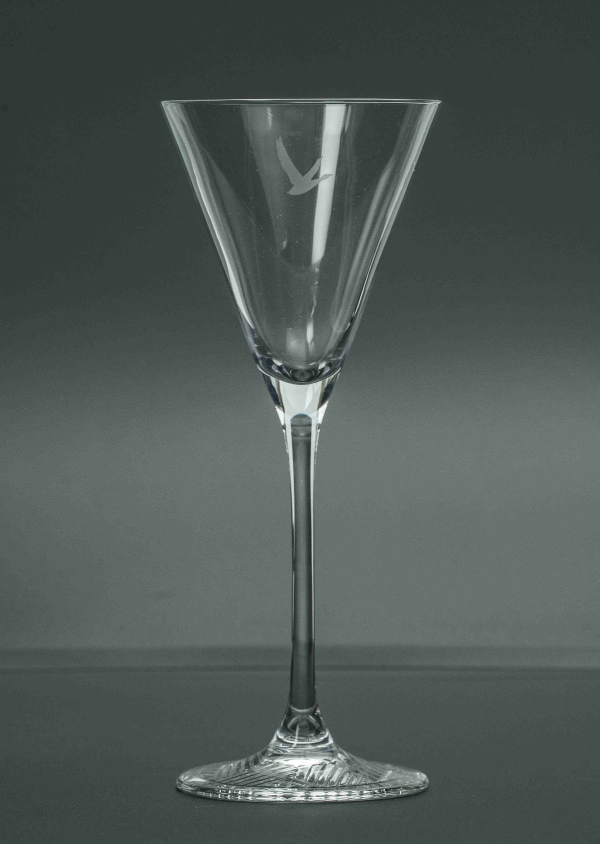 6x Grey Goose Vodka Glas Le Fizz Riffel Boden – Ansicht 2