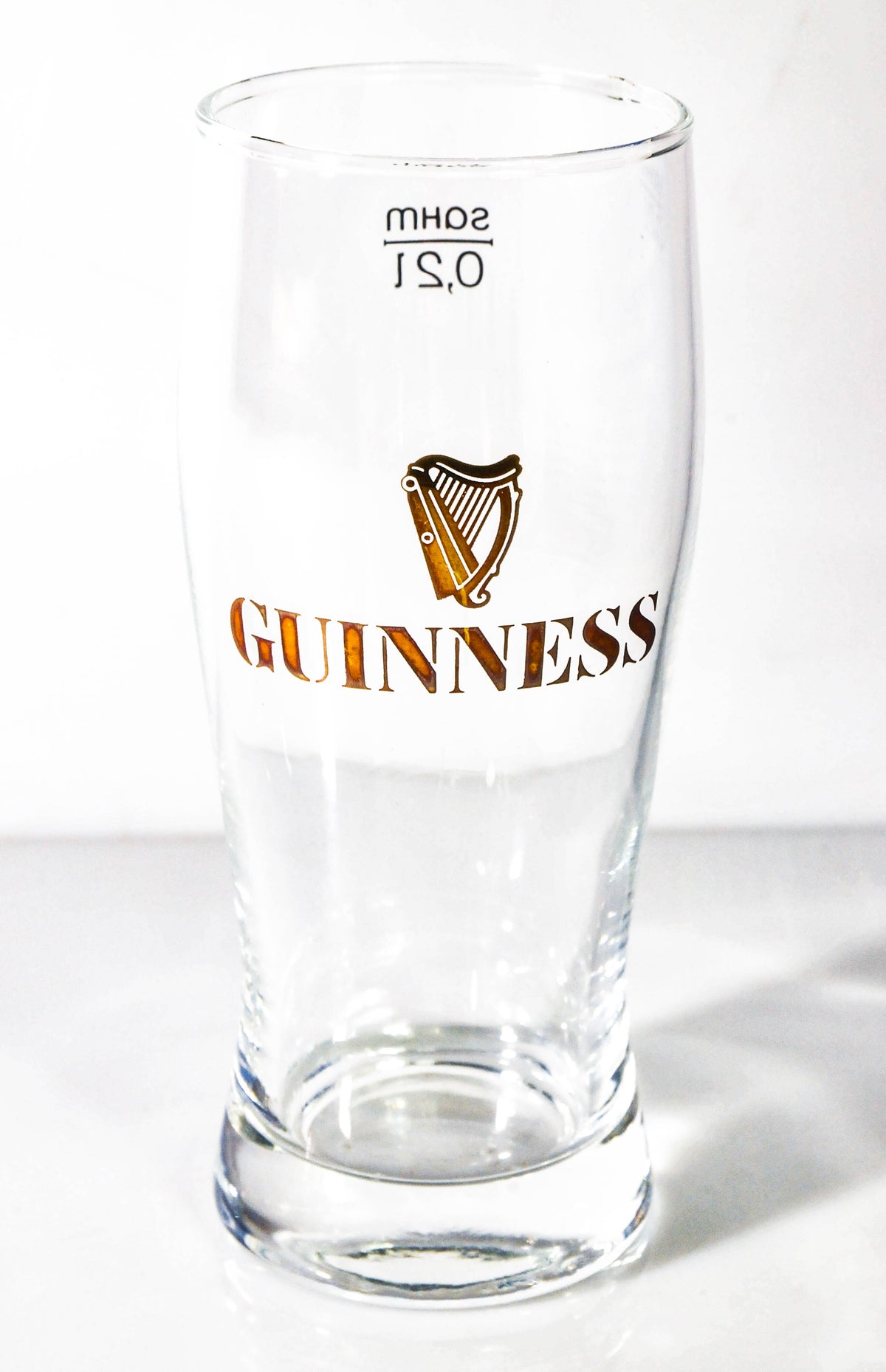 6x Guinness Bier Bierglas Biergläser Glas Tulip 0,2l altes Logo – Ansicht 2