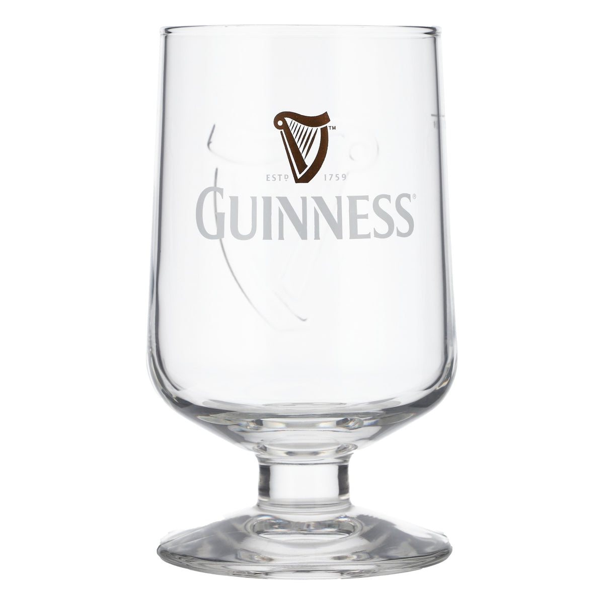 6x Guinness Biergläser Tulpenglas Goblet Glas im 1980 Design – Ansicht 2