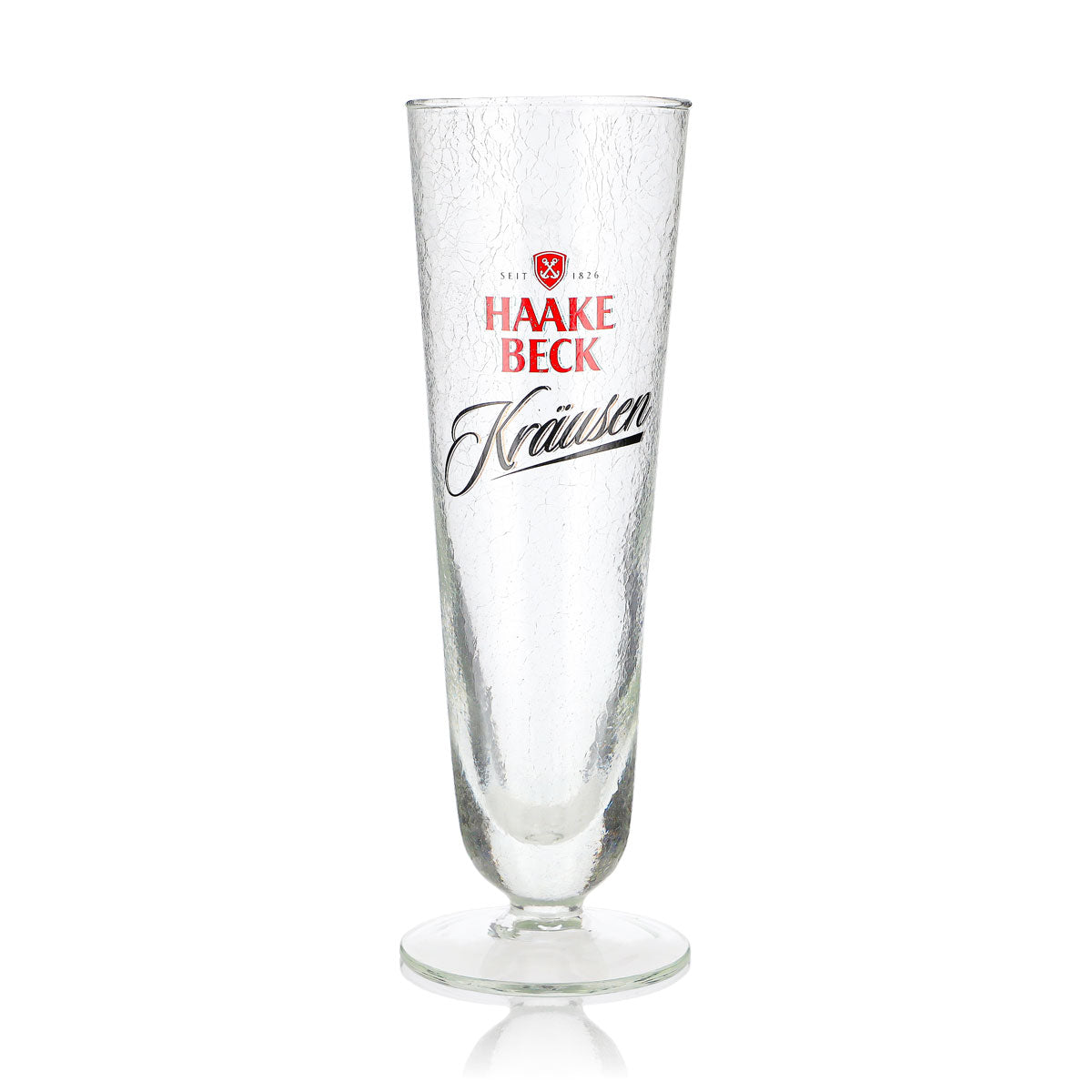 6x Haake Beck Bier Glas 0,4l Pokal Kräusen (6er Set) – Ansicht 2