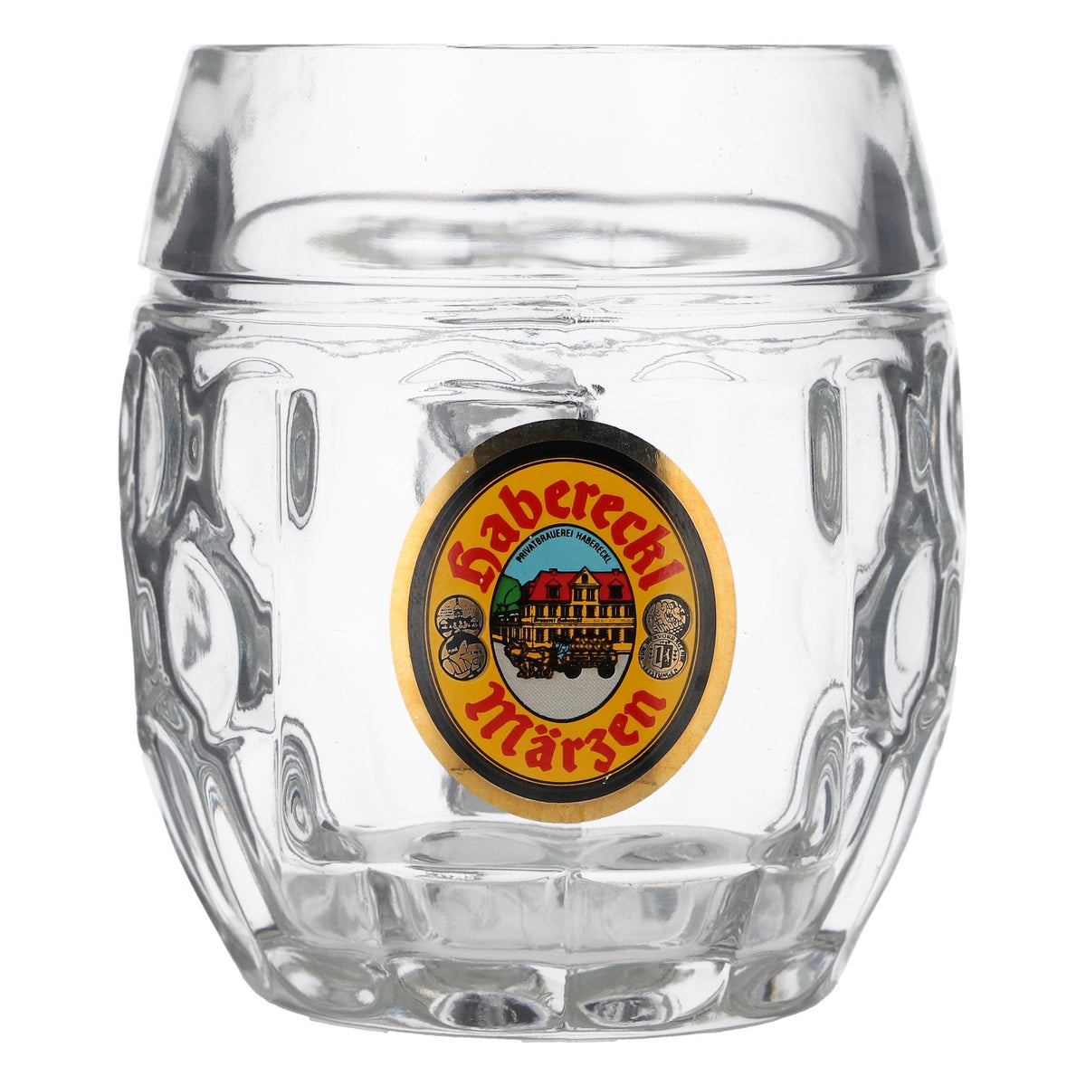 6x Habereckl Bier Glas Gläser 0,4l Krug Bierkrug Bierseidel "Märzen" – Ansicht 2