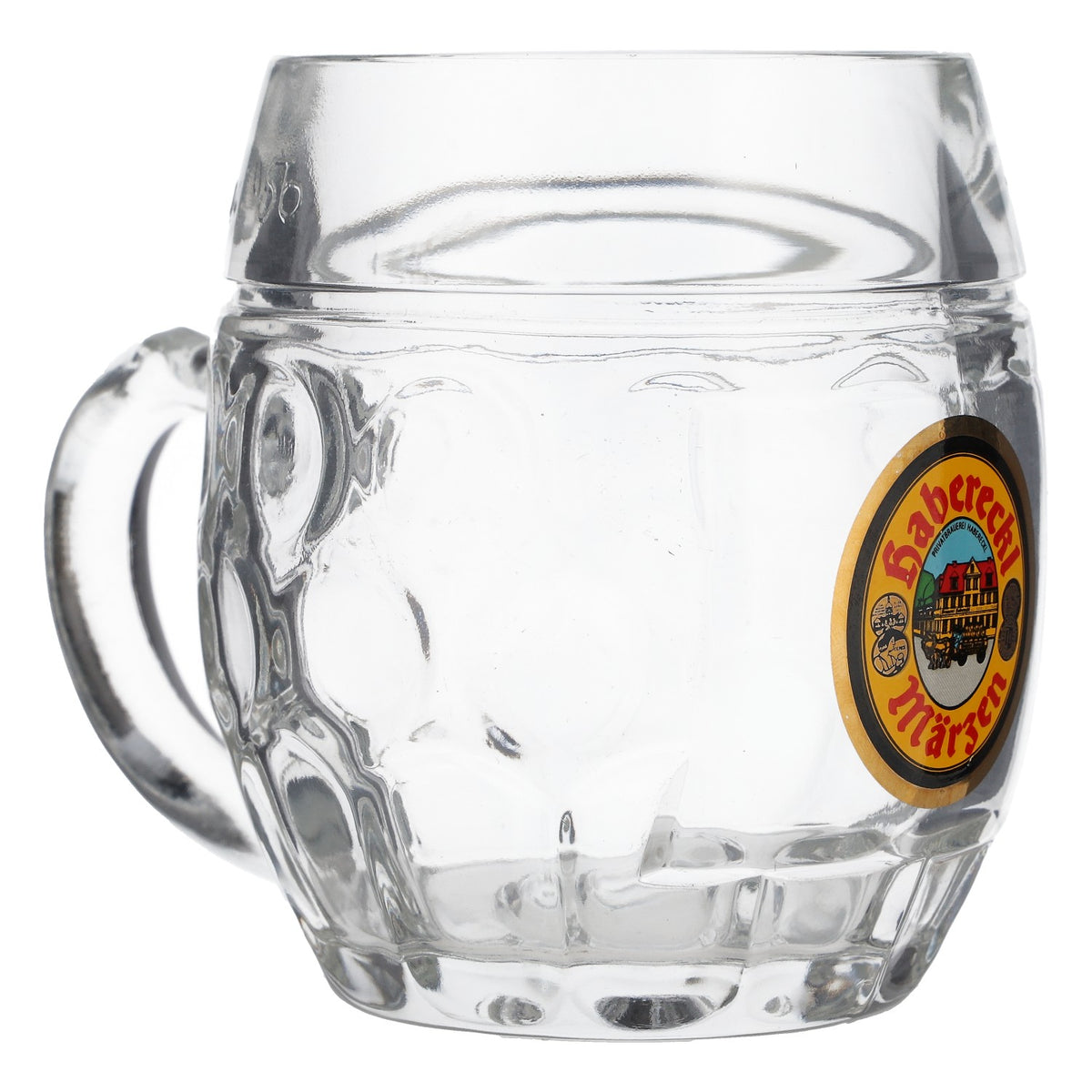 6x Habereckl Bier Glas Gläser 0,4l Krug Bierkrug Bierseidel "Märzen" – Ansicht 3