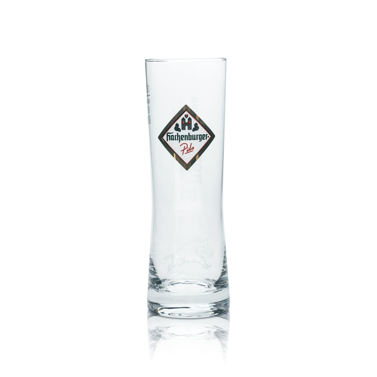 6x Hachenburger Bier Glas 0,25l Becher Stange Pokal Gläser Gastro Bar Pils Beer – Ansicht 2