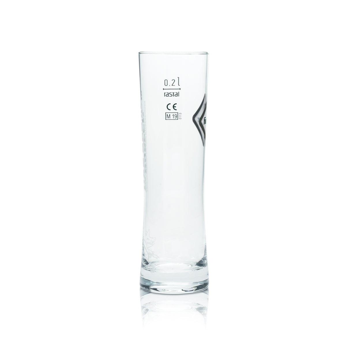 6x Hachenburger Bier Glas 0,2l Becher Stange Pokal Gläser Gastro Bar Pils Beer – Ansicht 3