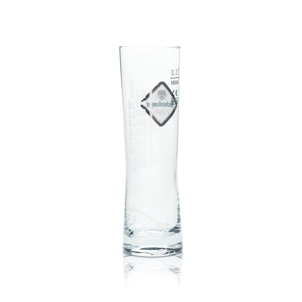 6x Hachenburger Bier Glas 0,2l Becher Stange Pokal Gläser Gastro Bar Pils Beer – Ansicht 4