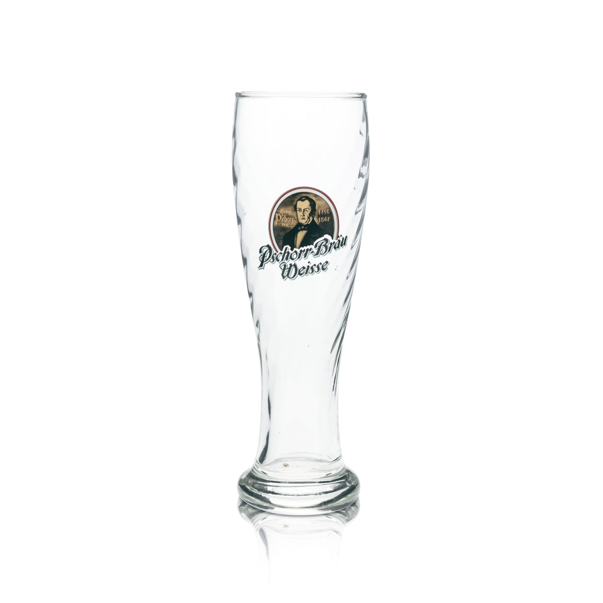 6x Hacker Pschorr Weißbierglas 0,5l Hefe Weizen Kontur Gläser Gastro Bar Brau – Ansicht 2