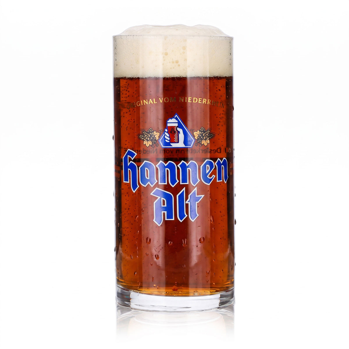 6x Hannen Alt Bier Glas 0,25l Becher Niederrhein Ritzenhoff Altglas (6er Set) – Ansicht 2