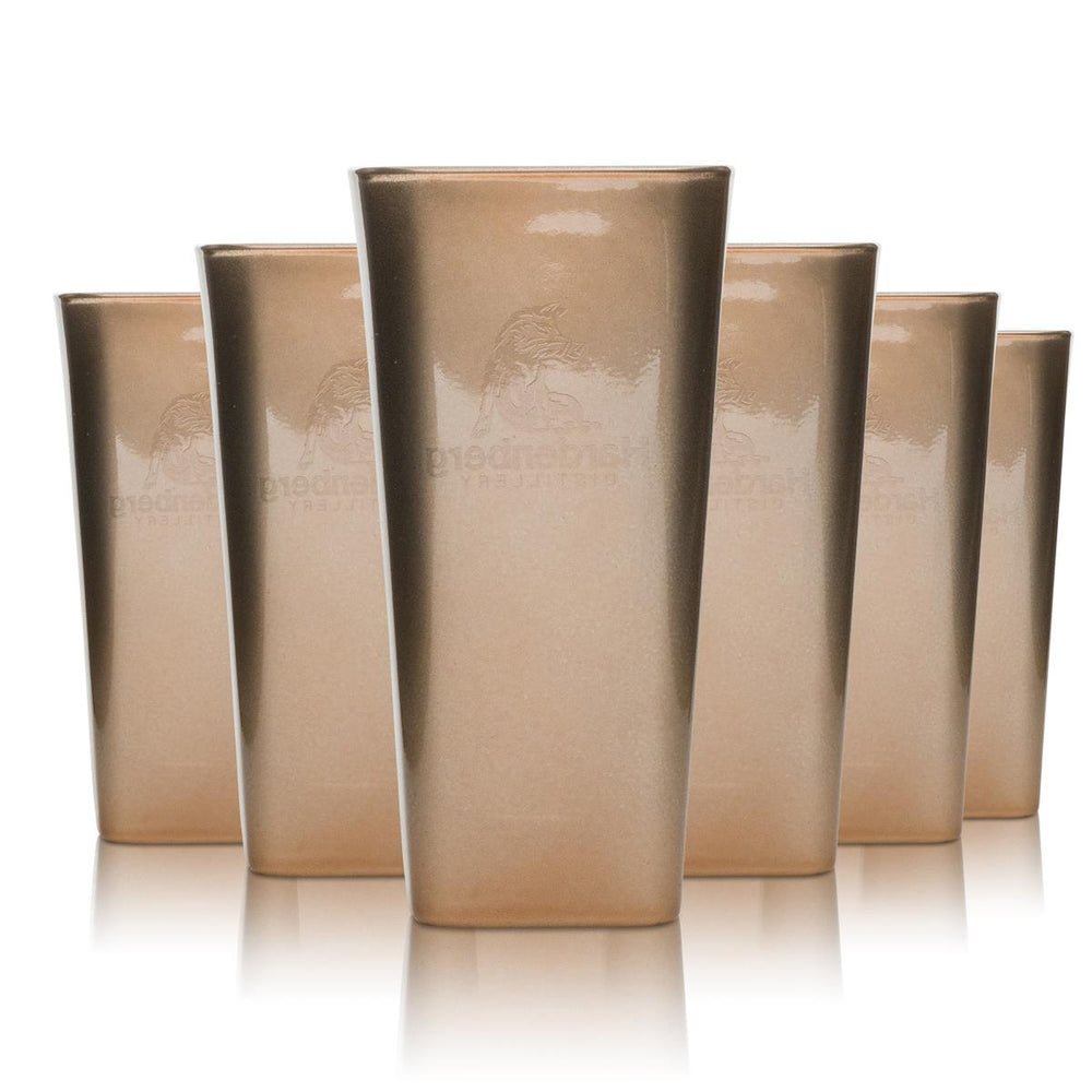 6x Hardenberg Schnaps Glas Longdrink Bronze 32cl