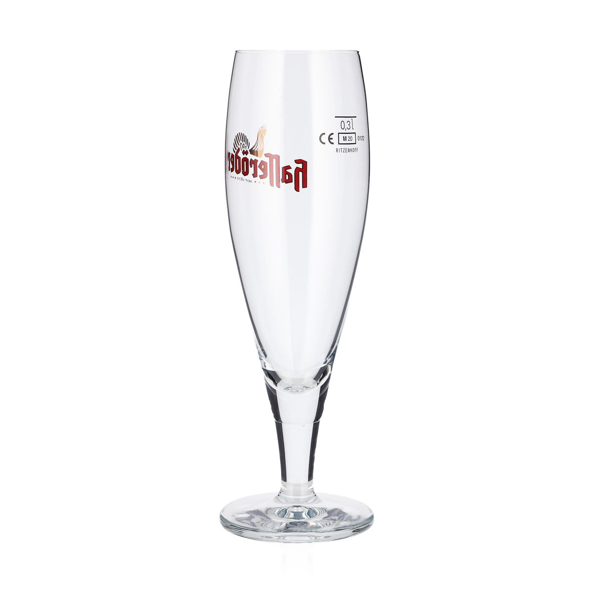 6x Hasseröder Bier Glas 0,3l Pokal goldener Hahn Ritzenhoff Tulpe – Ansicht 4