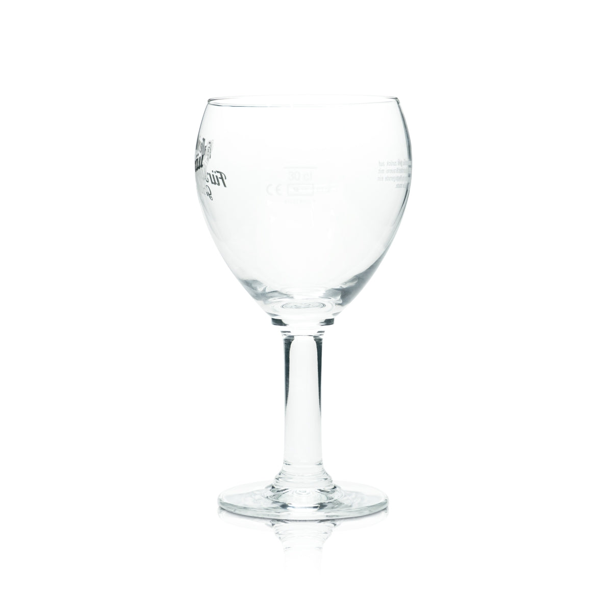 6x Hasseröder Bier Glas 0,3l Pokal Tulpe Kelch Granat Gläser Fürstenbräu Bar – Ansicht 3