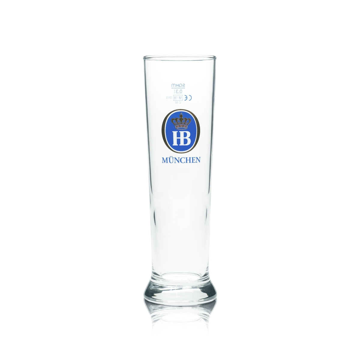 6x HB München Bier Glas 0,3 Pokal Tulpe Gläser Brauerei Bayern Gastro Bar Beer – Ansicht 2