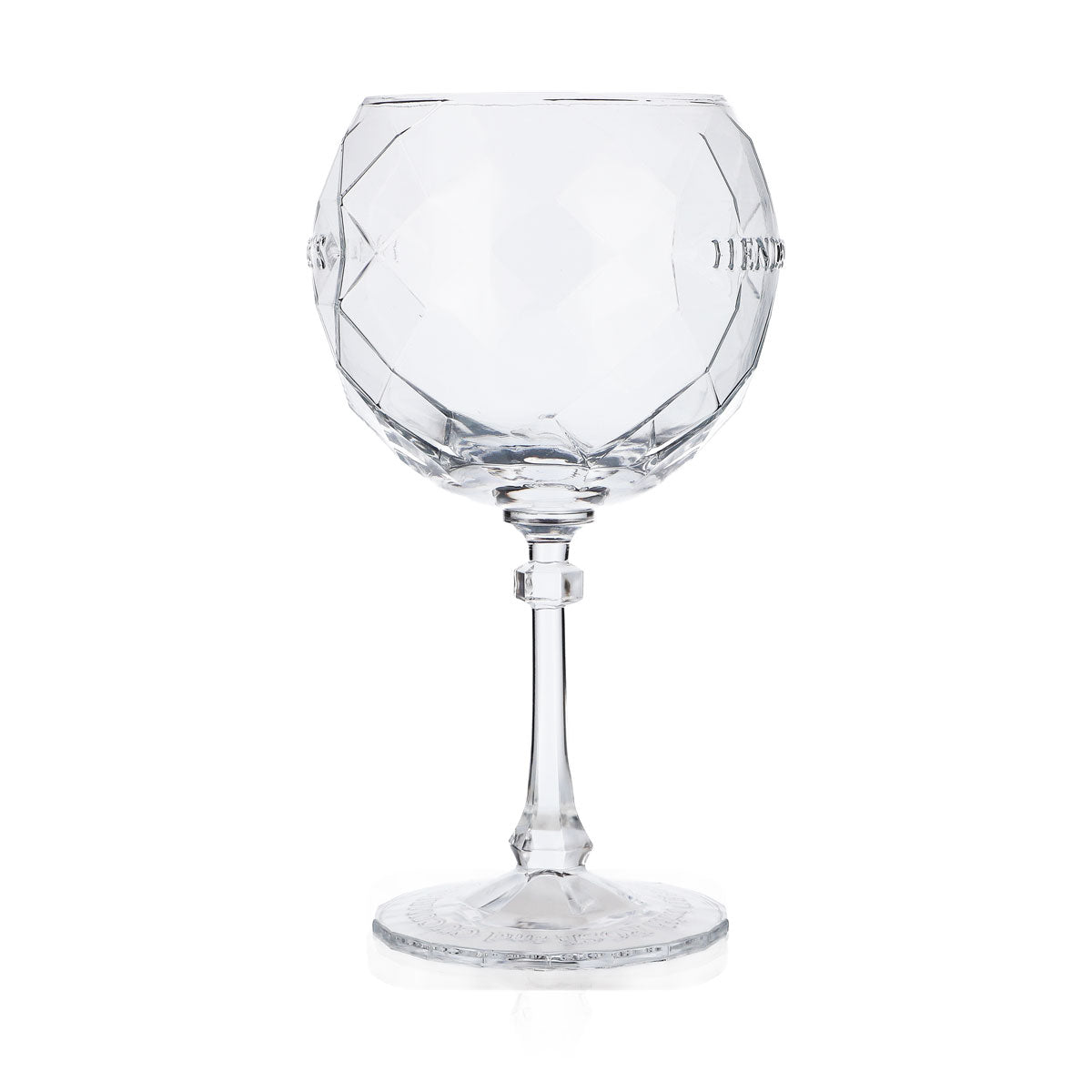6x Hendricks Gin Glas 0,5l Design Ballongläser Edle Relief Glaskontur Aperitif – Ansicht 3