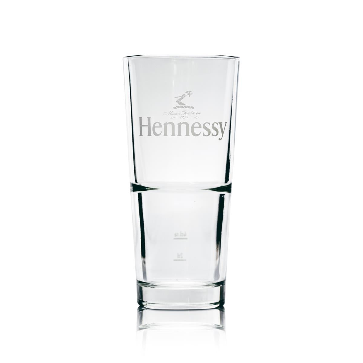 6x Hennessy Glas 0,33l Longdrink Tumbler Whiskey Cognac Gläser Stapelbar Gastro – Ansicht 2