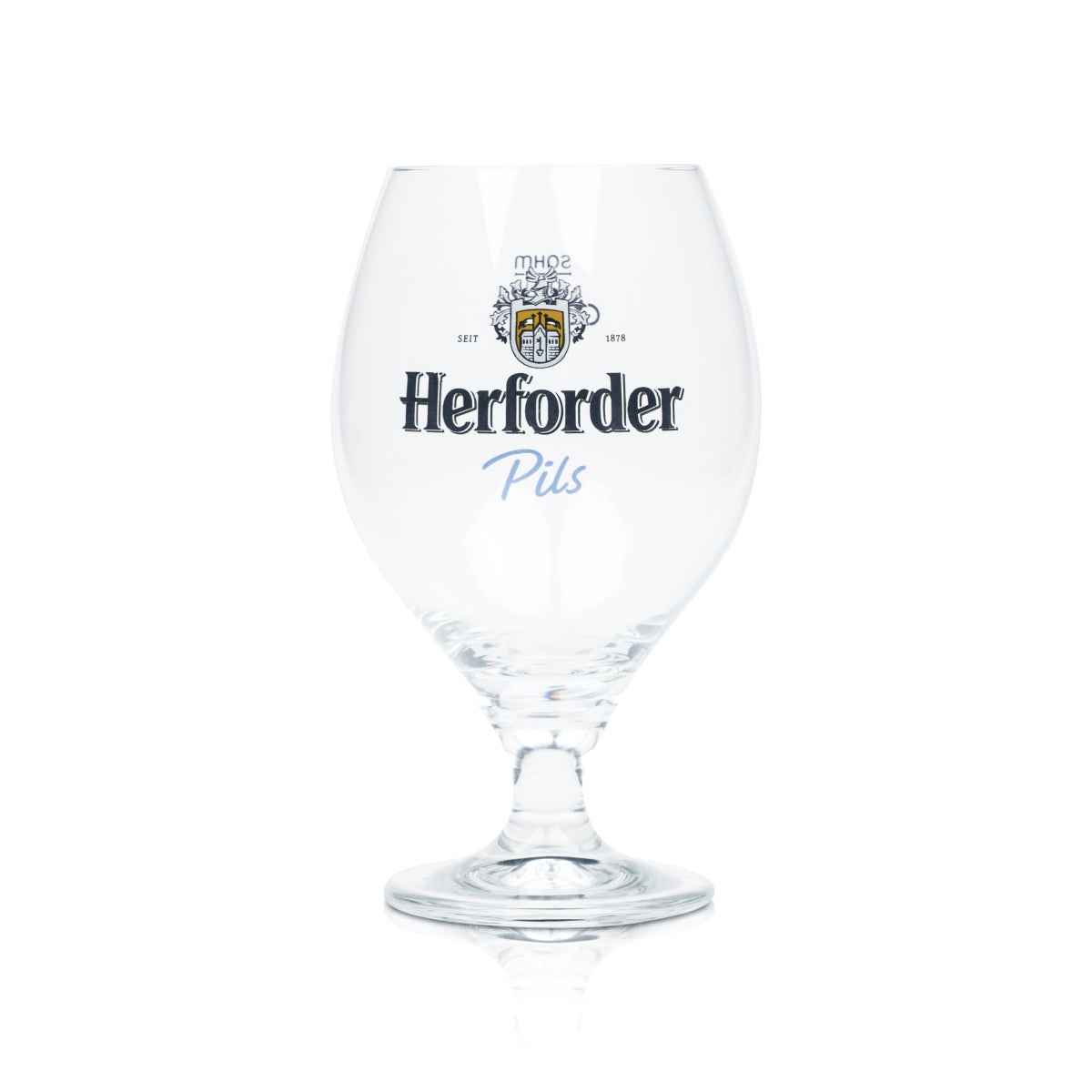 6x Herforder Bier Glas 0,4l Pokal Pils Gläser Tulpe Ballon Stielglas Brauerei – Ansicht 2