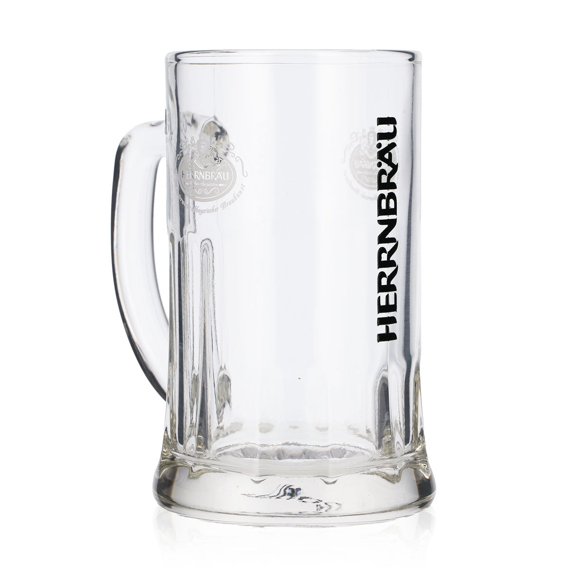6x Herrnbräu Glas 0,3l Bierkrug Humpen Seidel Gläser Set Brauerei Gastro Geeicht – Ansicht 3