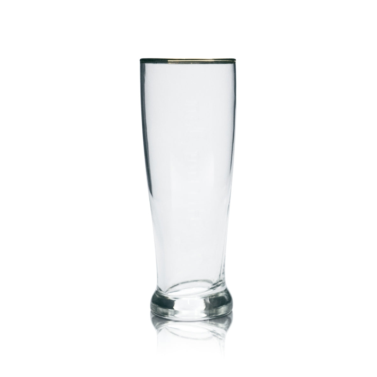6x Hertog Jan Bier Glas 0,25l Pokal Cup Goldrand Kontur Relief Beer Gläser Bar – Ansicht 3