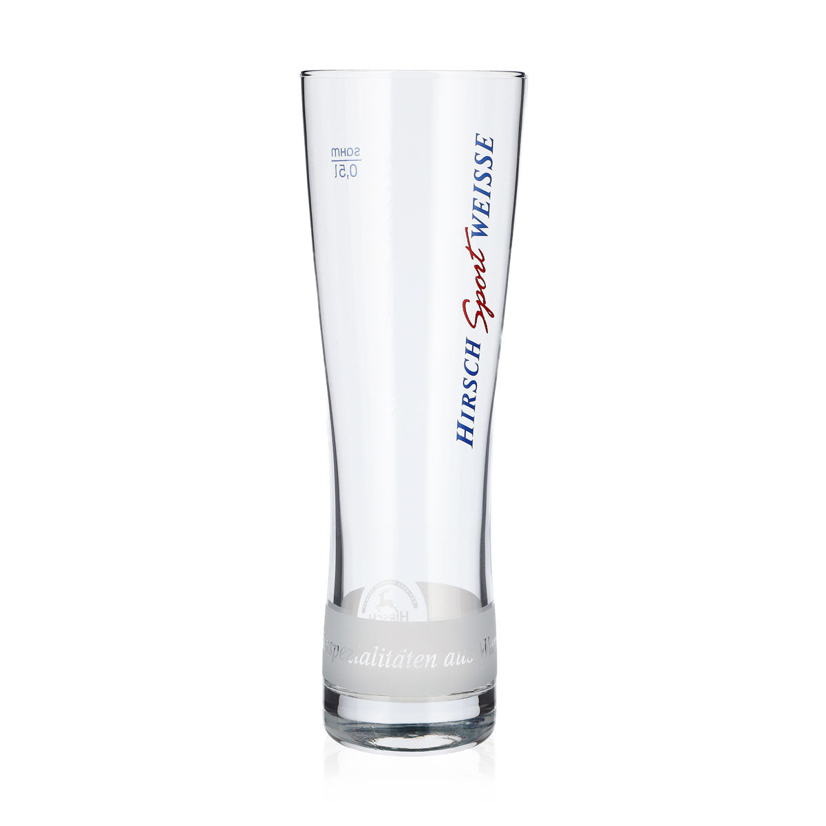 6x Hirsch-Brauerei Bier Glas 0,5l Weizenglas "Sport" sahm Toronto (6er Set) – Ansicht 3