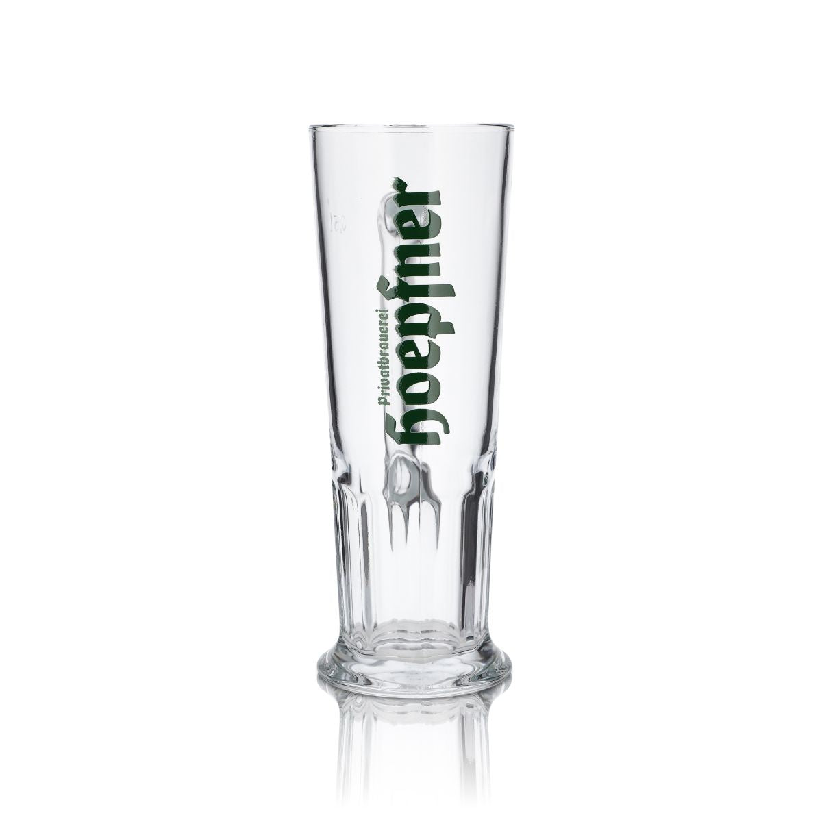 6x Hoepfner Glas 0,5l Bierkrug Kontur Gläser Set Humpen Brauerei Karlsruhe – Ansicht 2