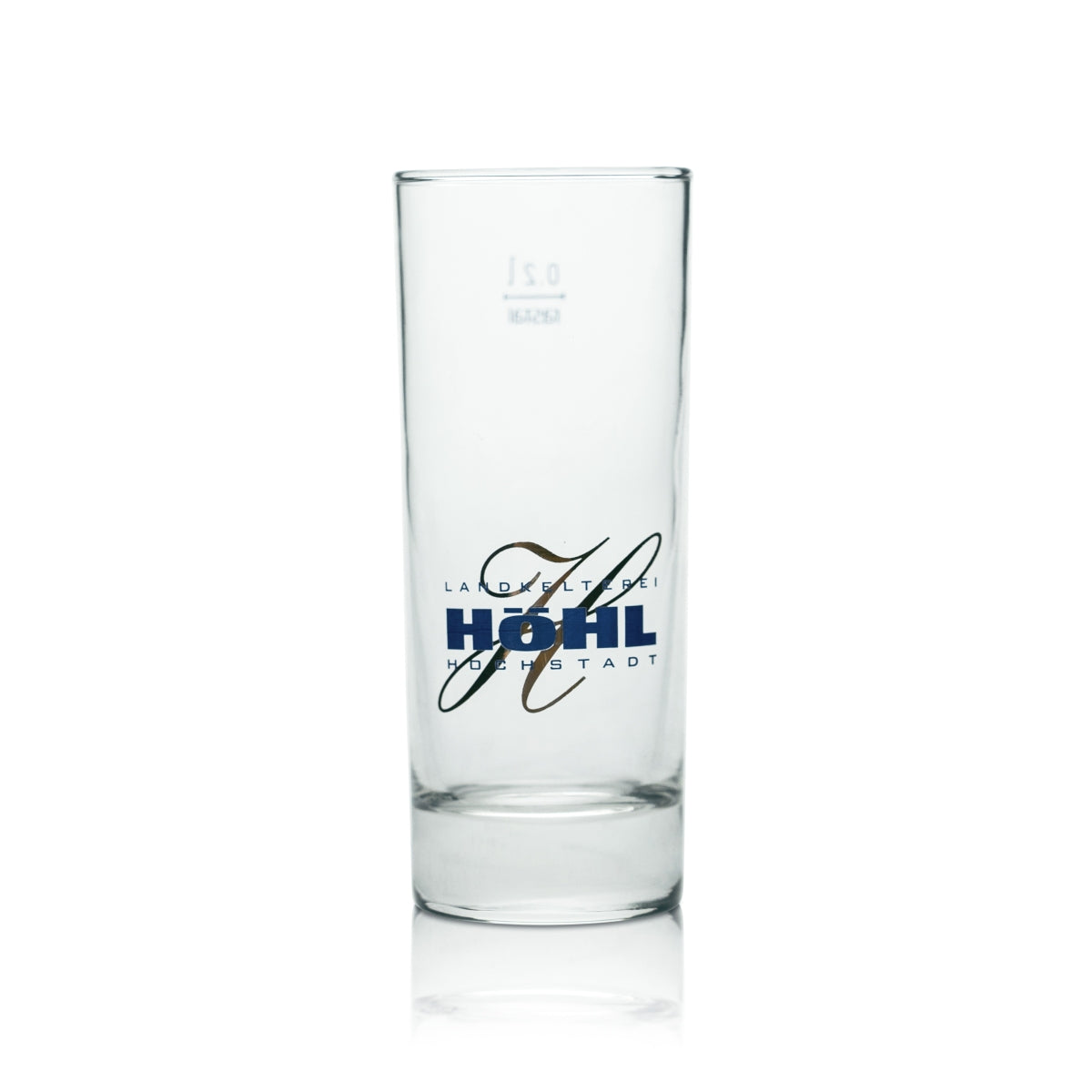 6x Höhl Glas 0,2l Becher Longdrink Gläser Apfelwein Met Cider Cidre Most Gastro – Ansicht 2