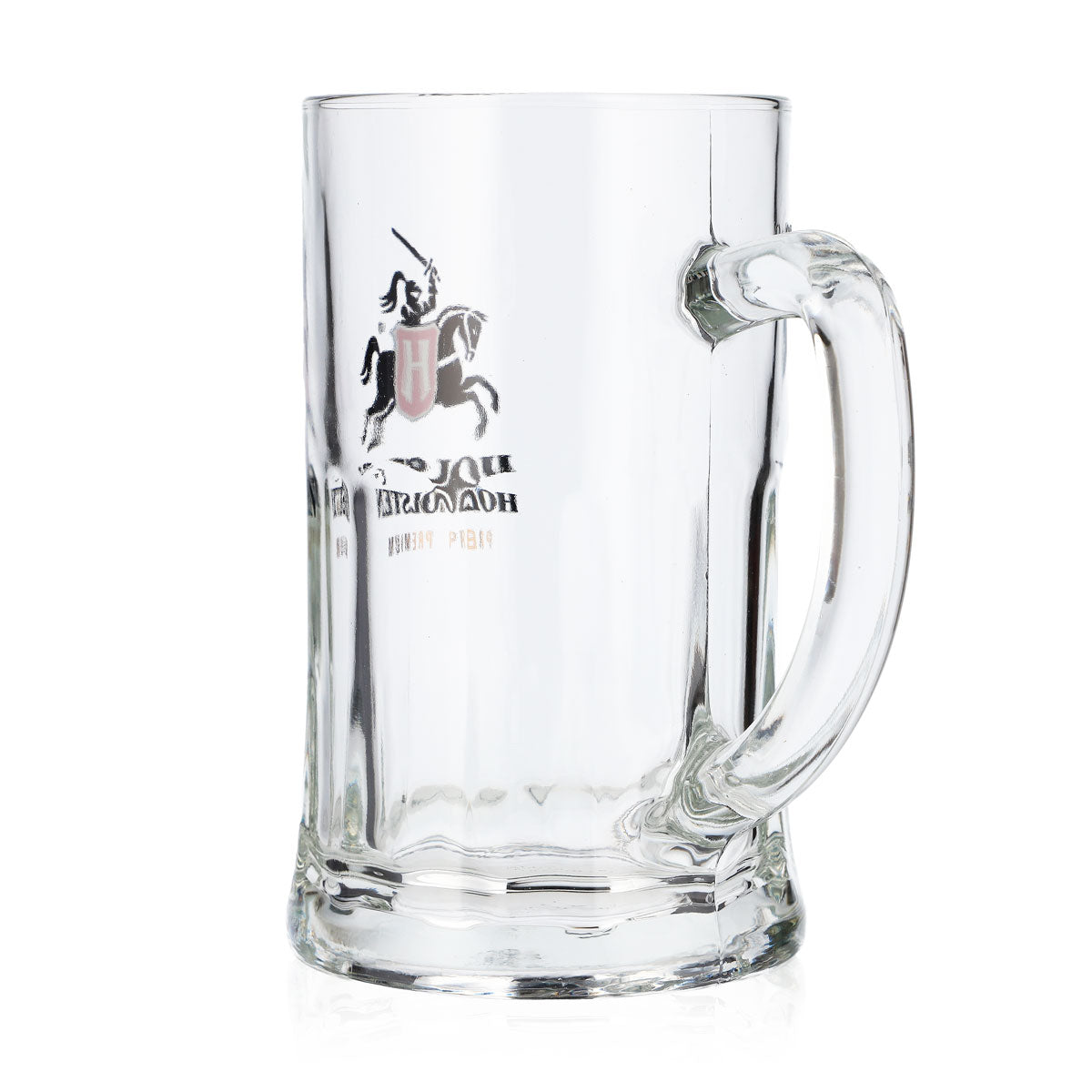 6x Holsten Bier Glas 0,5l Krug großes Logo Premium in Gold Sahm (6er Set) – Ansicht 5