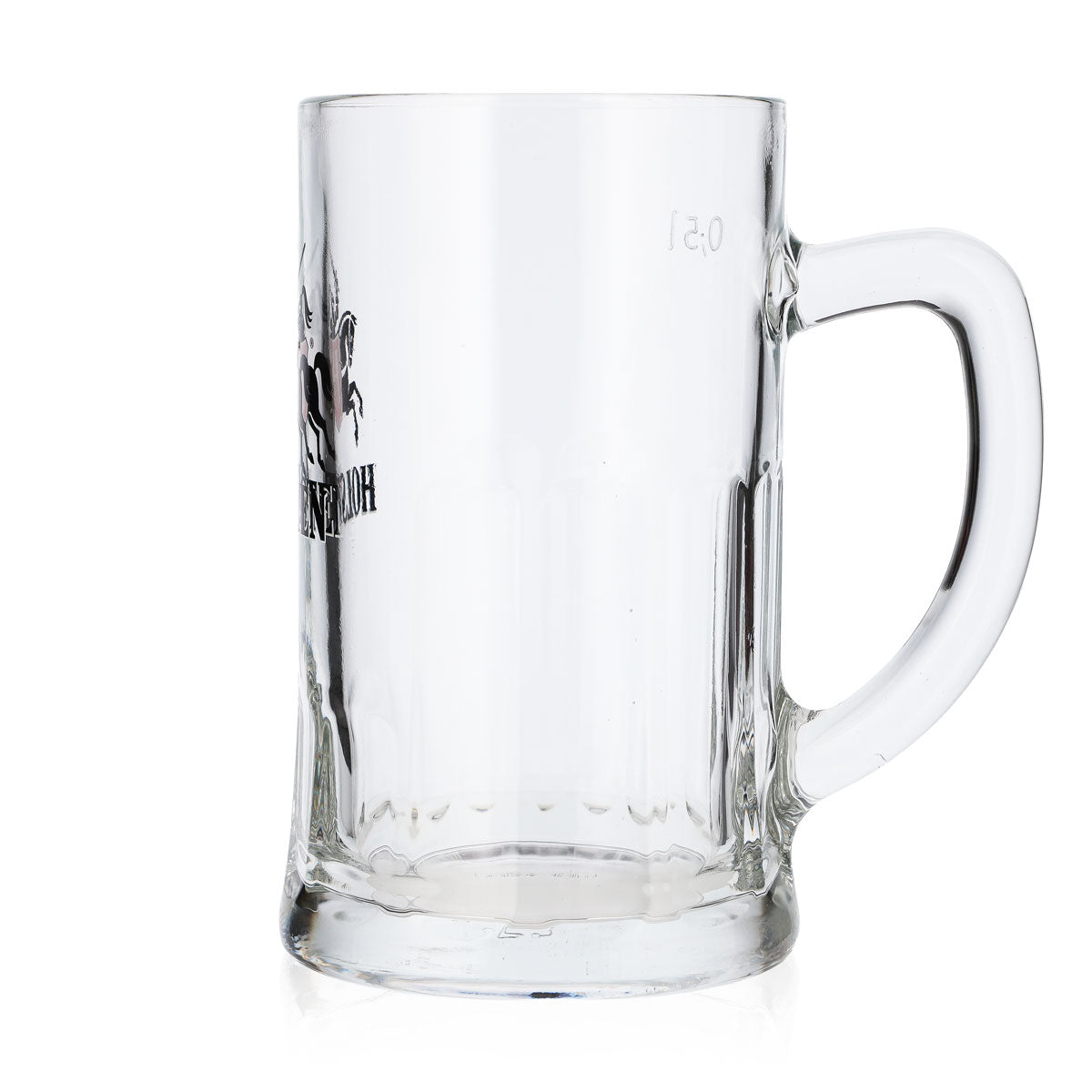 6x Holsten Bier Glas 0,5l Krug großes Logo Sahm Salzburg (6er Set) – Ansicht 6