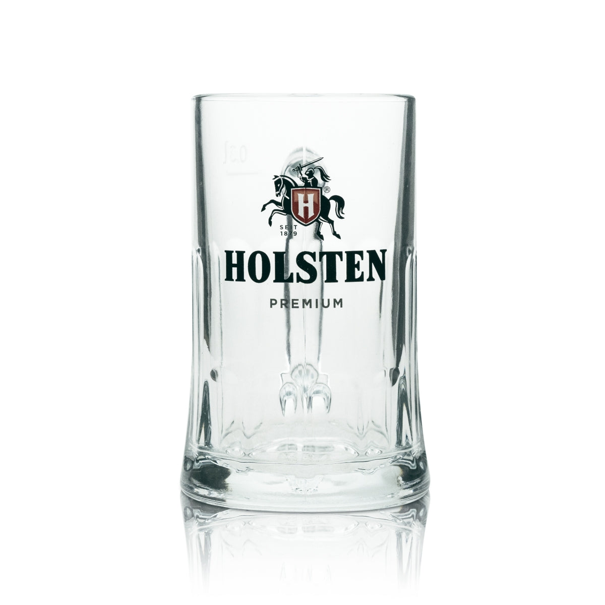 6x Holsten Bier Glas Krug 0,3l Sahm – Ansicht 2