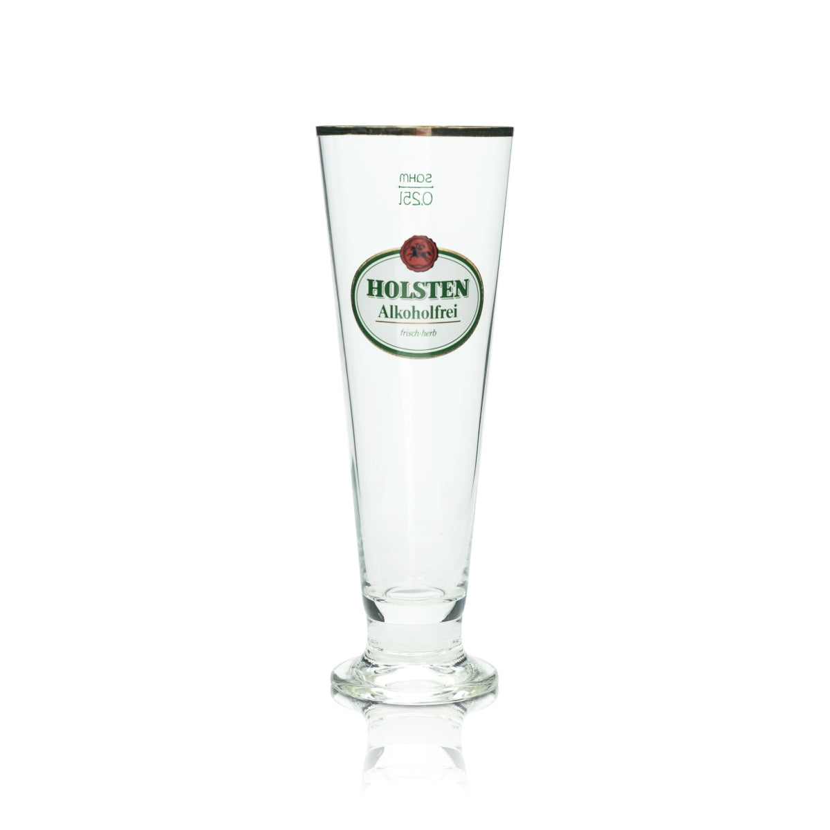 6x Holsten Bier Glas Pokal Alkoholfrei 0,25l Florenz Sahm Pils Tulpen Gläser Bar – Ansicht 2