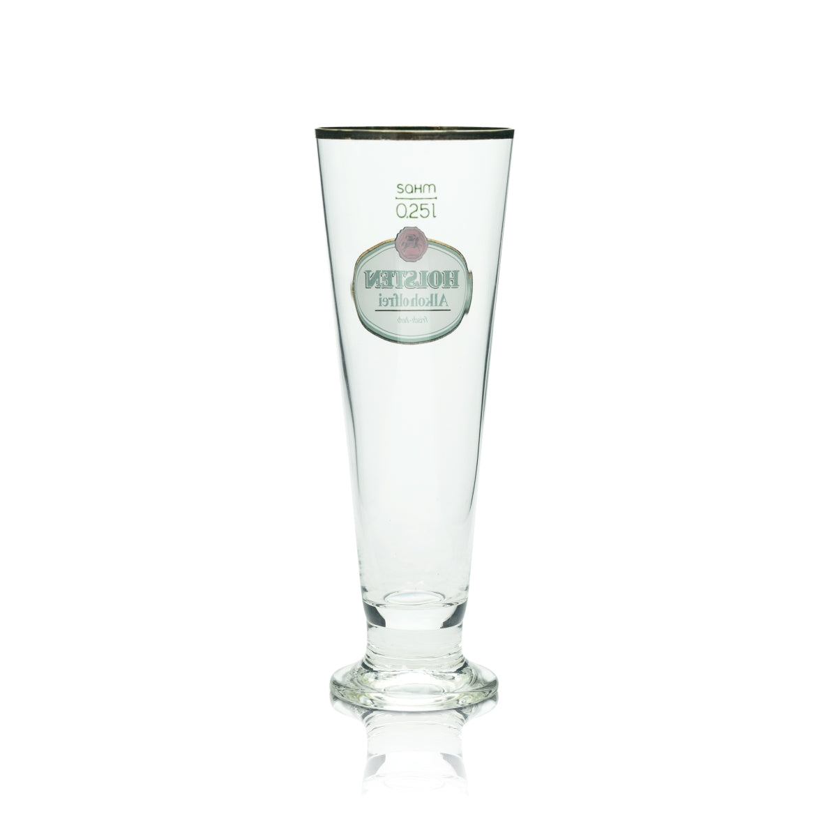 6x Holsten Bier Glas Pokal Alkoholfrei 0,25l Florenz Sahm Pils Tulpen Gläser Bar – Ansicht 3