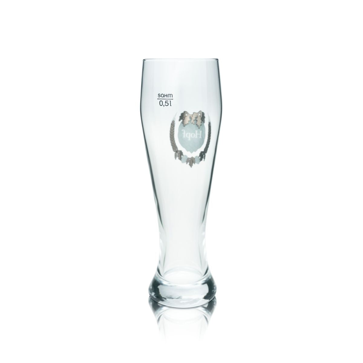 6x Hopf Glas 0,5l Weißbierglas Hefeweizengläser Brauerei Bayern Gläser Set – Ansicht 3