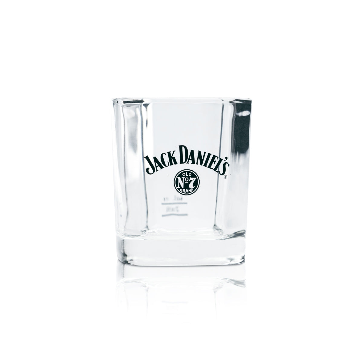 6x Jack Daniels Glas 0,2l Eckige Whiskey Tumbler Gläser Longdrink No. 7 Gastro – Ansicht 2