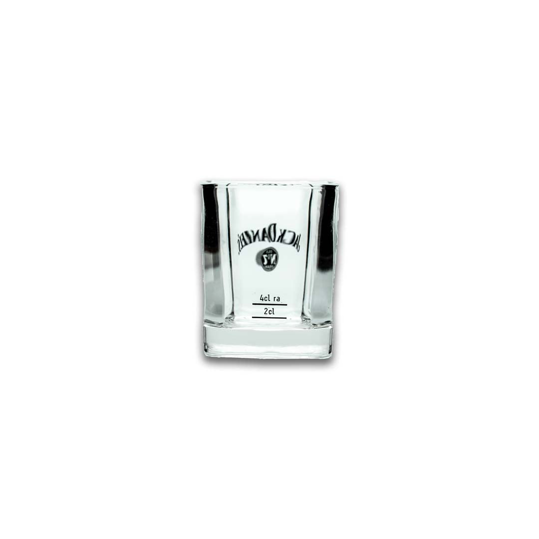 6x Jack Daniels Glas 0,2l Eckige Whiskey Tumbler Gläser Longdrink No. 7 Gastro – Ansicht 4