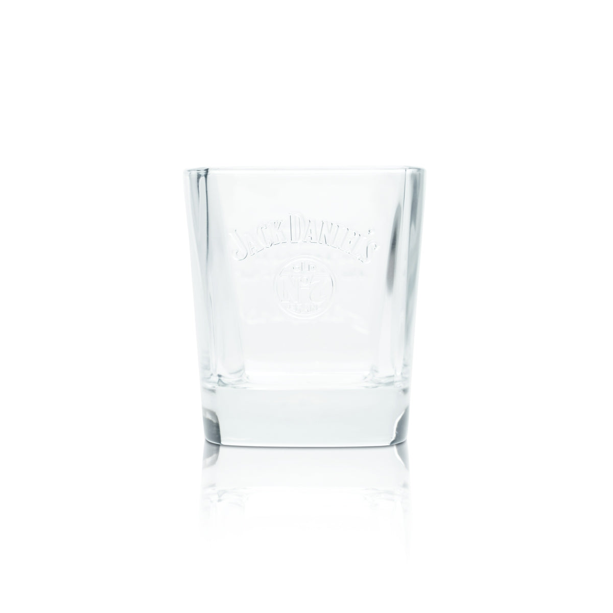 6x Jack Daniels Whiskey Glas 0,2l Relief Tumbler Becher Kontur Gläser Bourbon – Ansicht 2