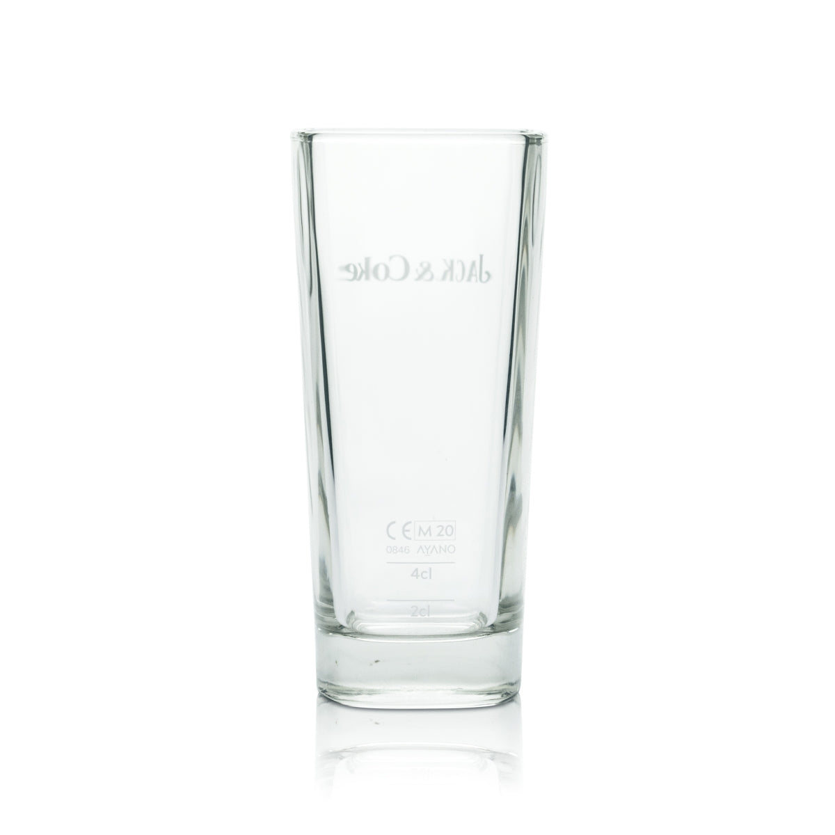 6x Jack Daniels Whiskey Glas 0,35l Longdrink Cocktail Gläser Jack & Coke Bourbon – Ansicht 3