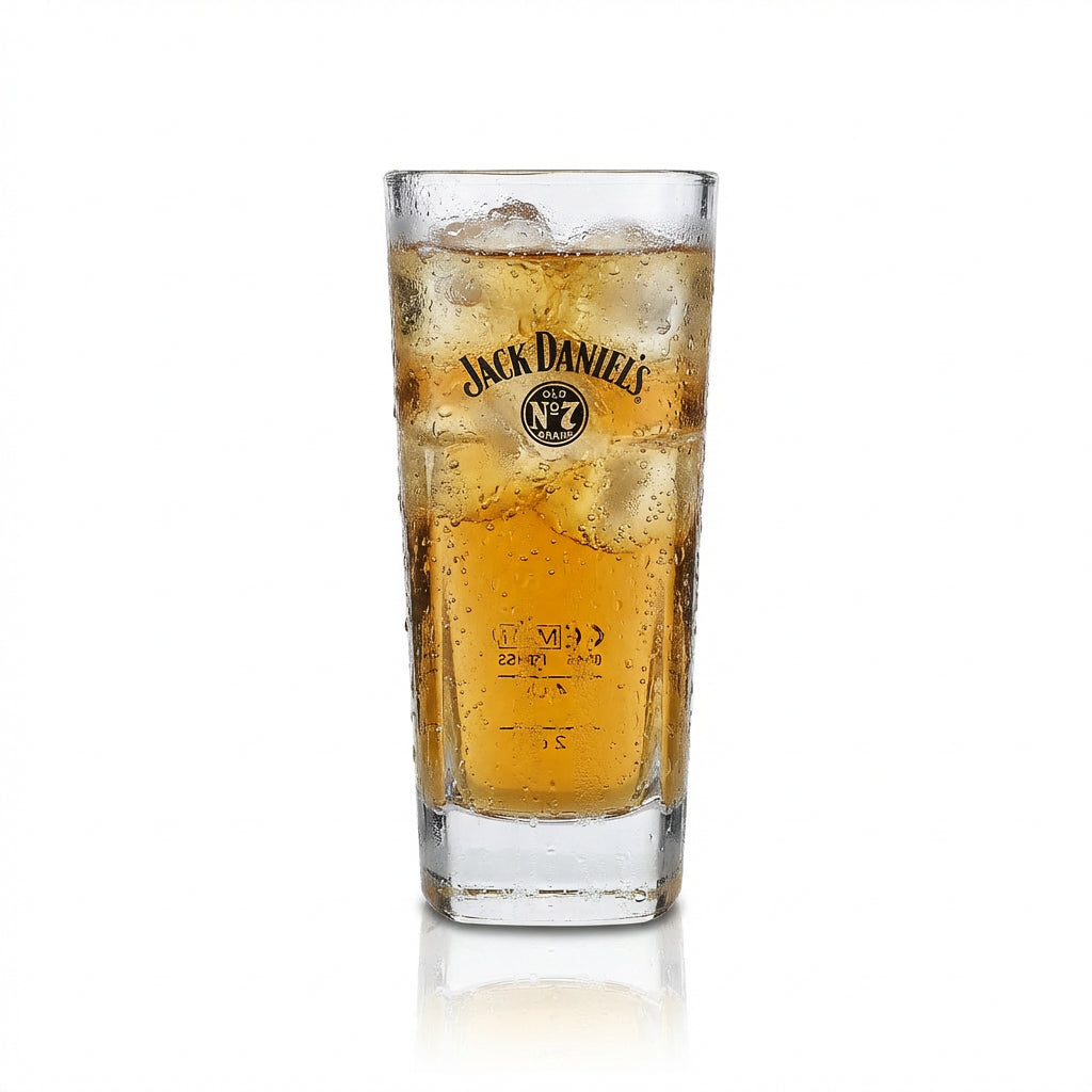 6x Jack Daniels Whiskey Glas Longdrink stapelbar – Ansicht 2