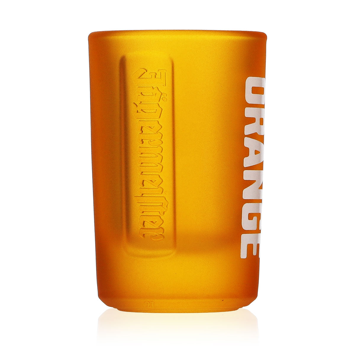 6x Jägermeister Likör Glas 2cl Shotglas Stamper Shotglas "Orange" Böckling – Ansicht 3