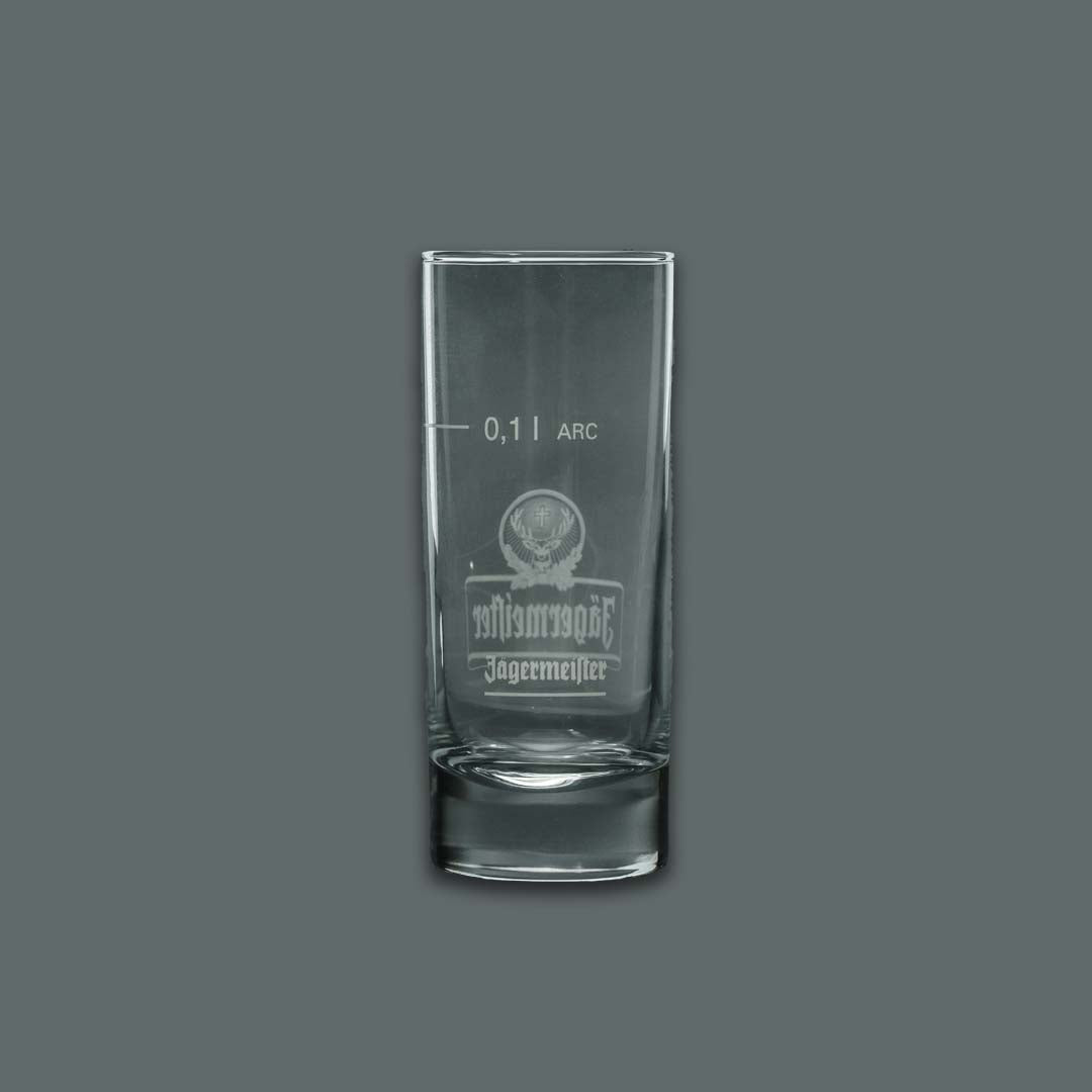 6x Jägermeister Likör Glas Longdrink 0,1l – Ansicht 4