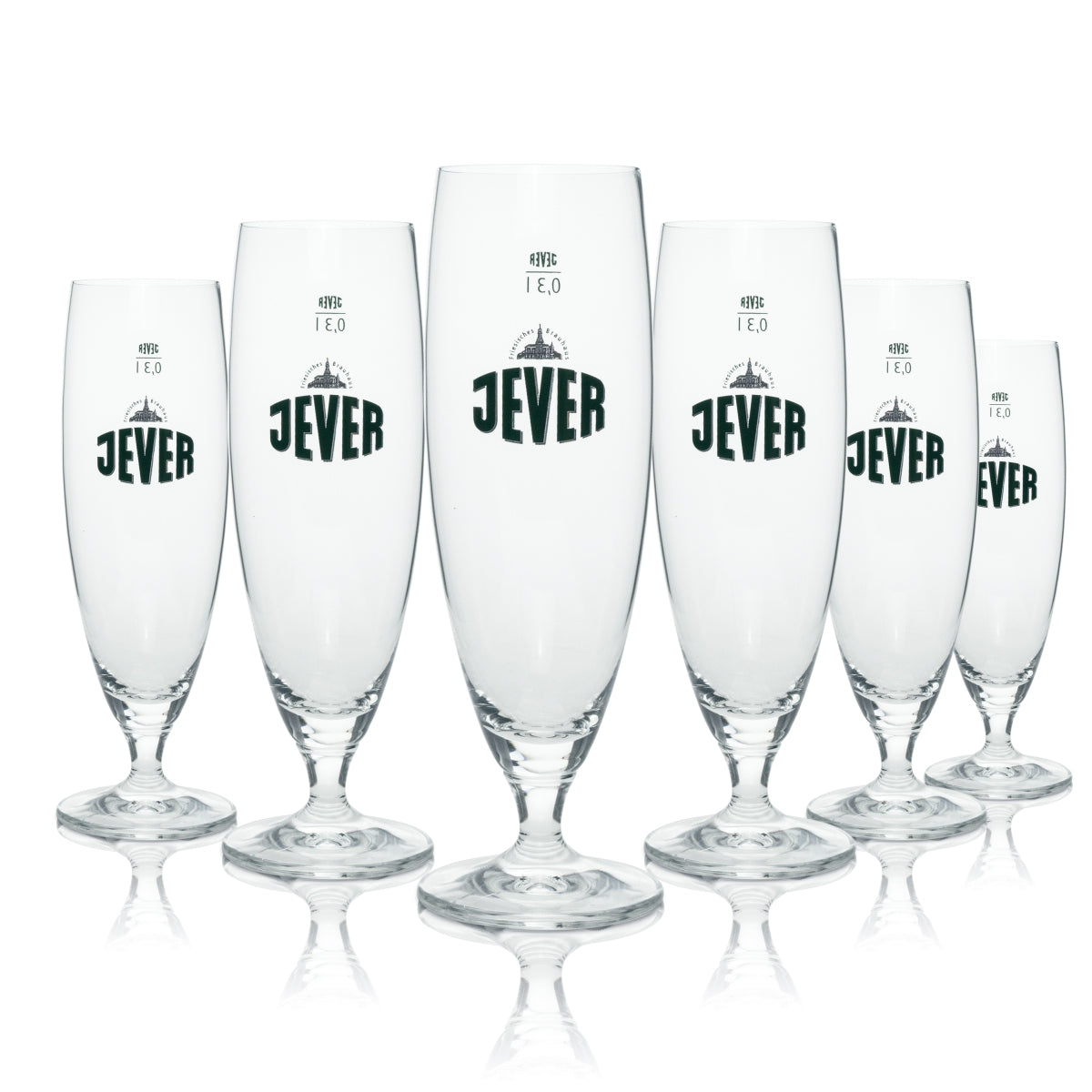 Jever Bier Bar Bundle Set aus Pokalgläsern Flaschenöffnerset und Bierdeckeln – Ansicht 2