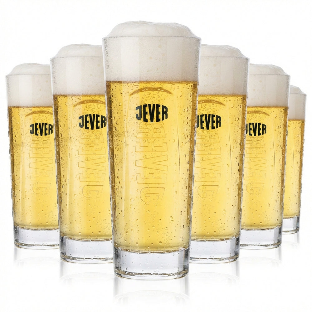 6x Jever Bier Szeneglas Biergläser 0,3l Gläser schwere Ausführung