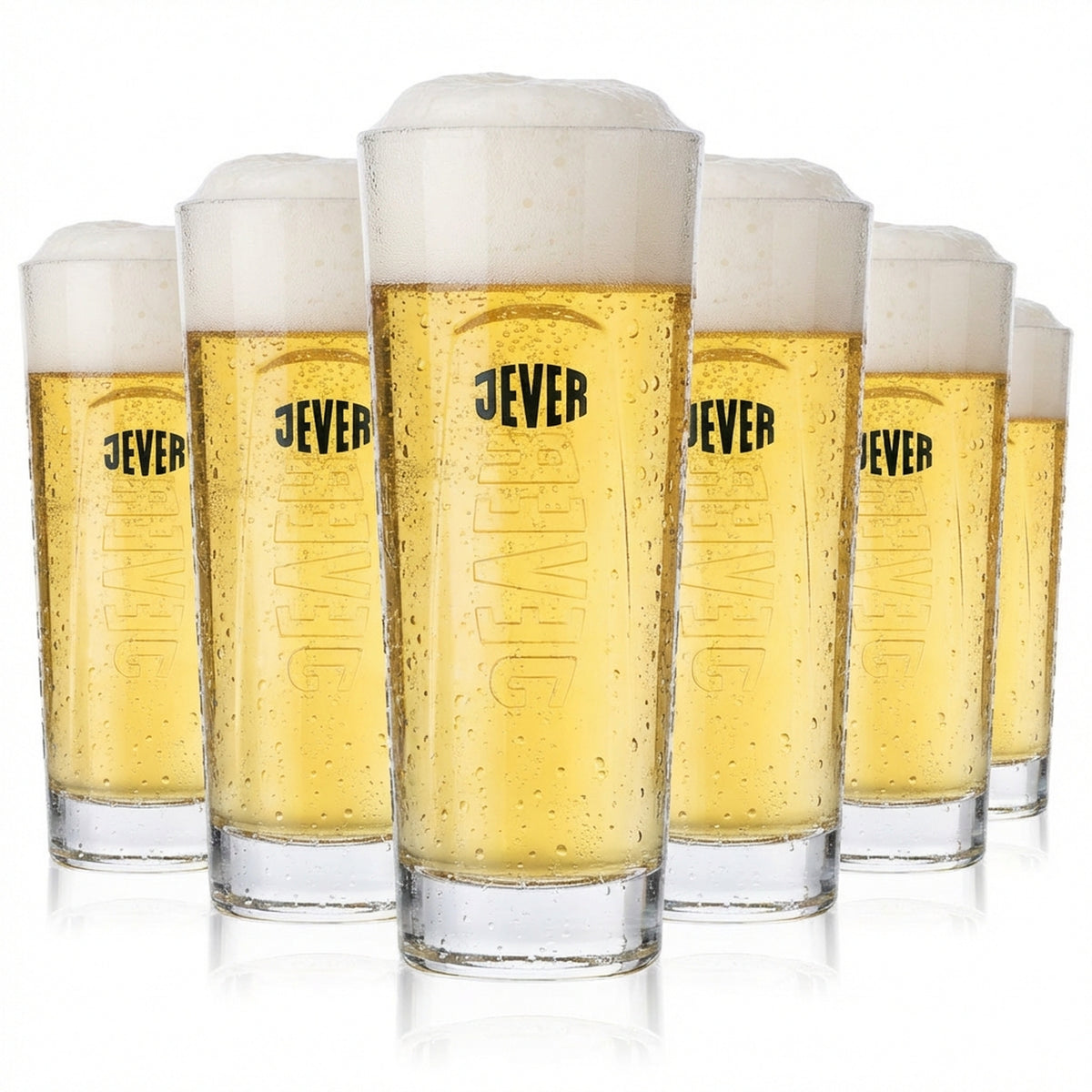 6x Jever Bier Szeneglas Biergläser 0,3l Gläser schwere Ausführung