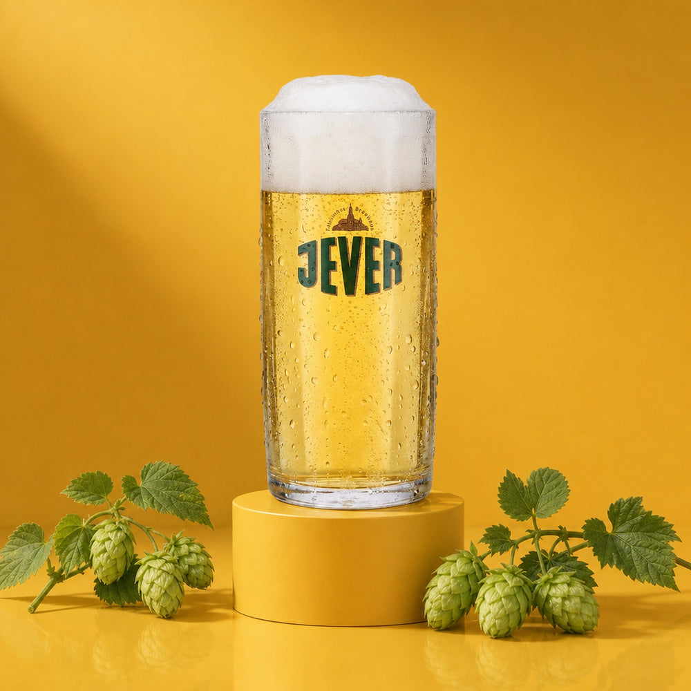 6x Jever Glas 0,4l Pils Bierkrug Humpen Seidel Gläser Set Friesische Brauerei