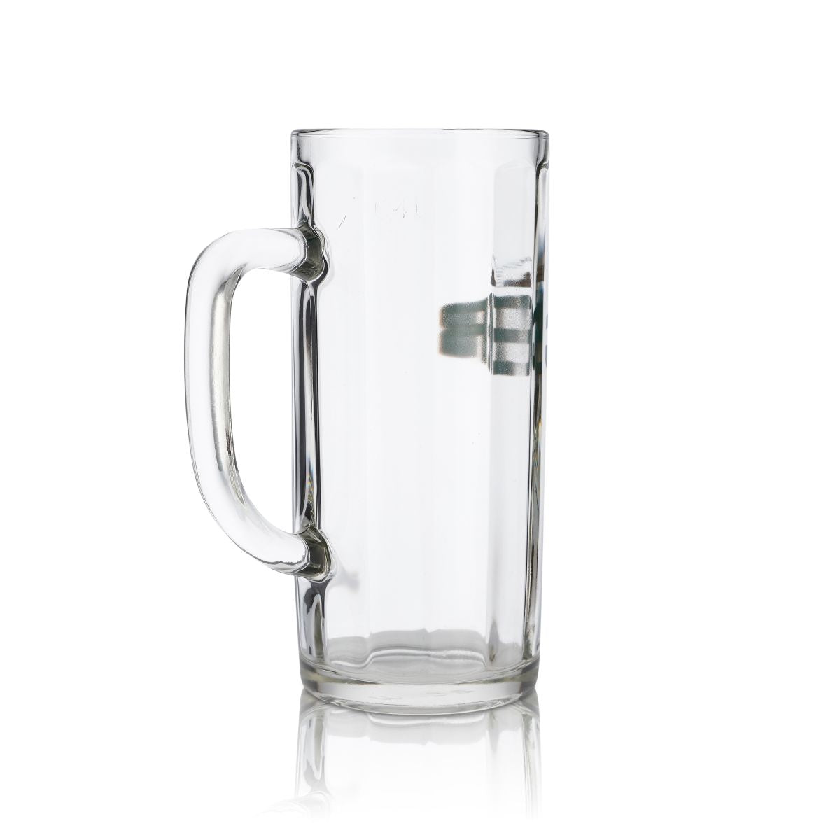 6x Jever Glas 0,5l Bierkrug Konturglas Pils Humpen Seidel Gläser Set Brauerei – Ansicht 3