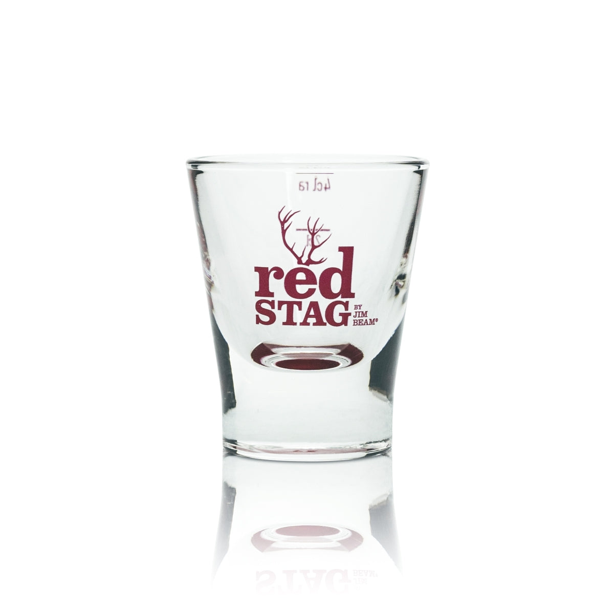 6x Jim Beam Shotglas 4cl Kurze Stamper Whiskey Gläser Red Stag Gastro Kneipe – Ansicht 2