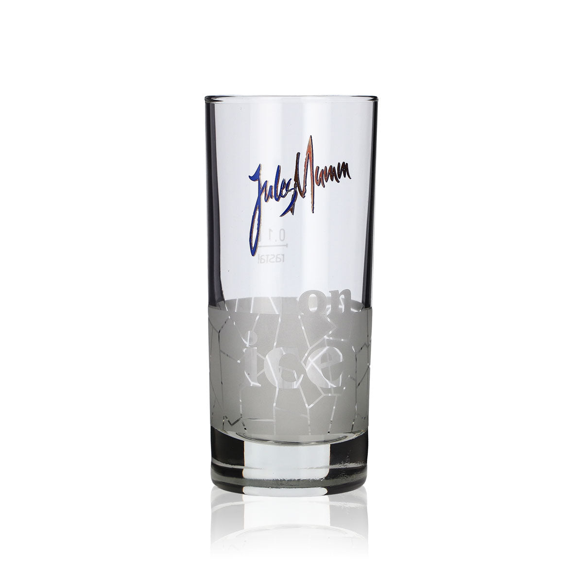 6x Jules Mumm Glas 0,1l Becher Tumbler Longdrink Aperitif Gläser Set Satiniert – Ansicht 2