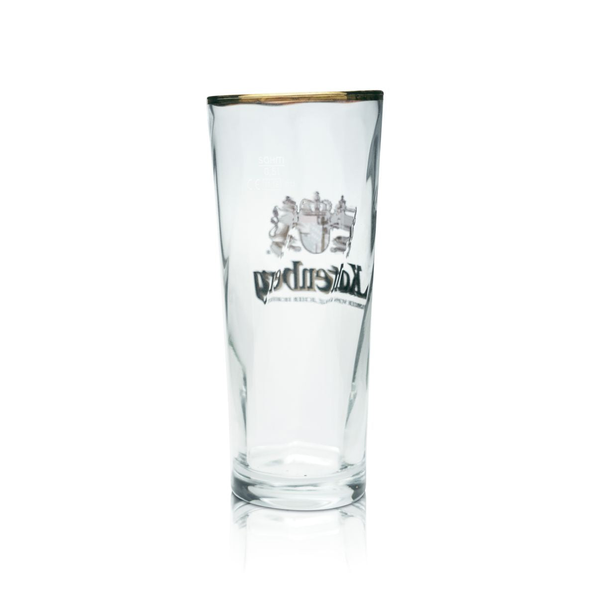 6x Kaltenberg Bierglas 0,5l Willi Becher Goldrand Bierpokal Gläser Set Braurei – Ansicht 3