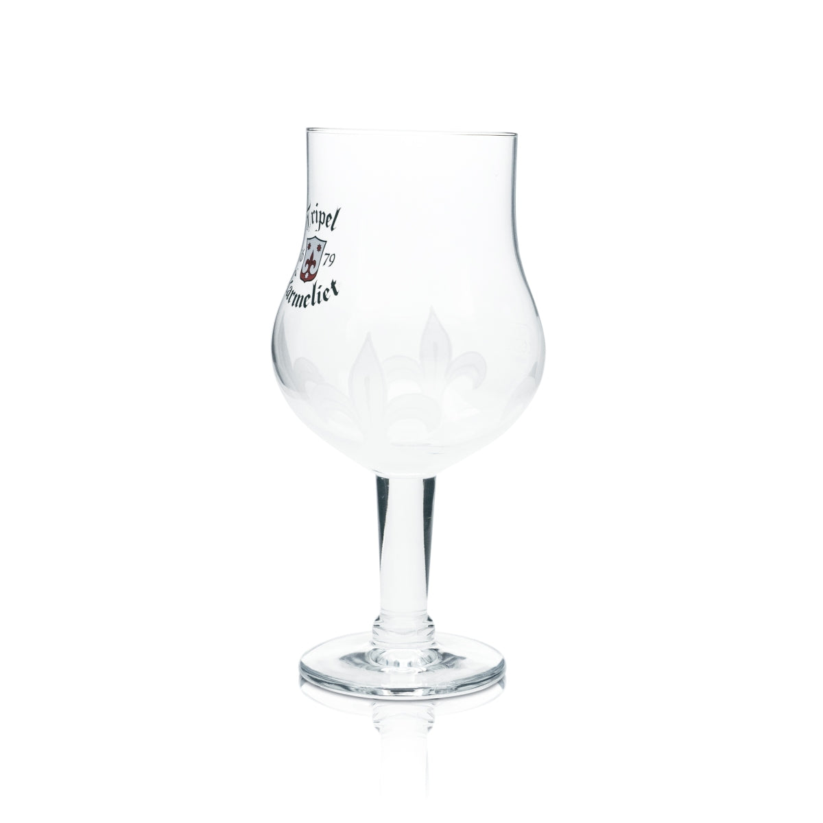 6x Karmeliet Glas 0,33l Bier Kelch Pokal Cup Frosted Gläser Gastro Bar Kneipe – Ansicht 3